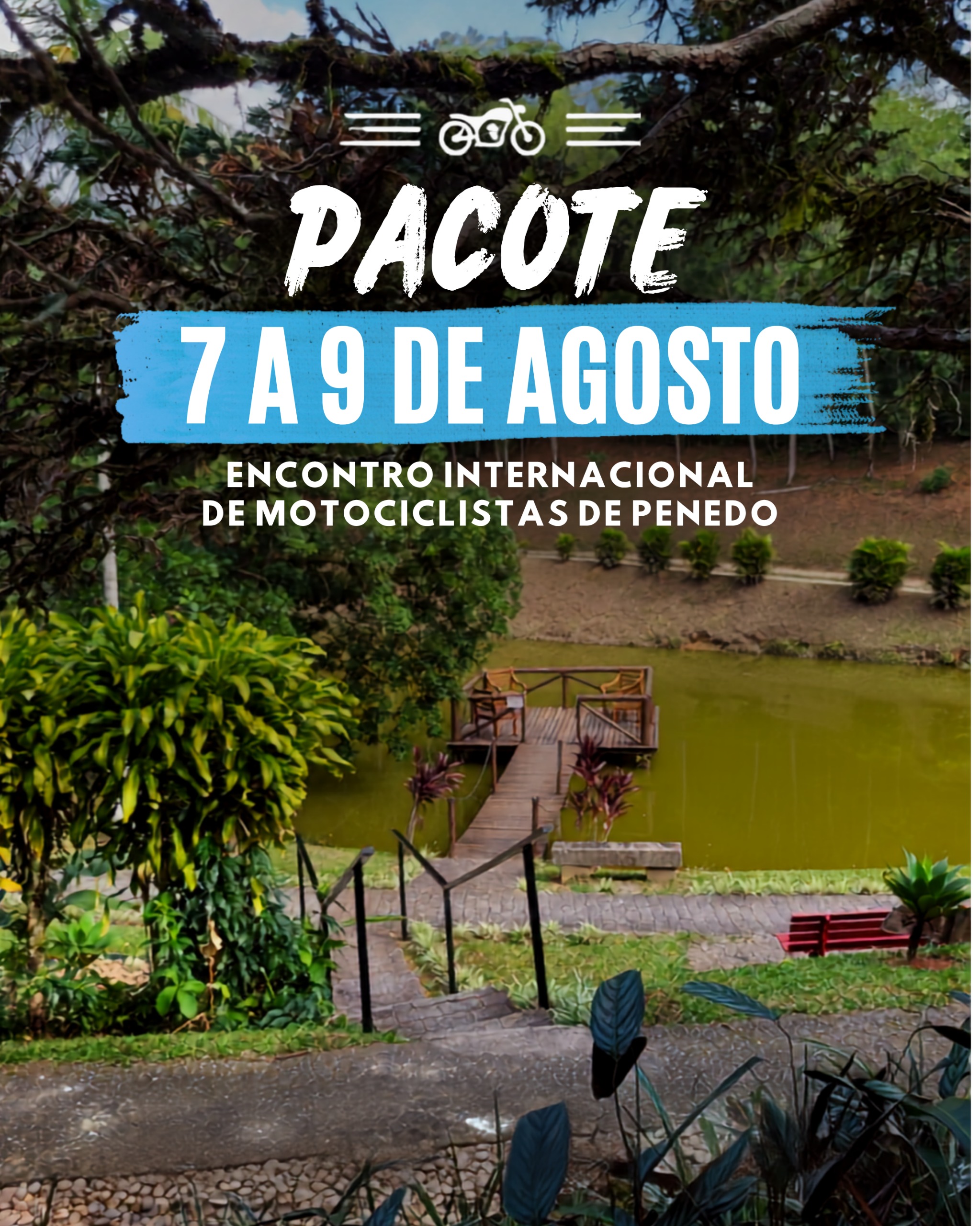 Encontro de motos em Penedo RJ